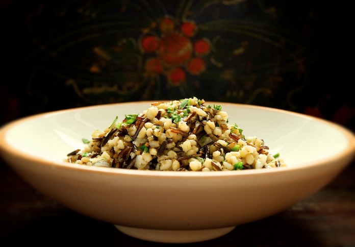 Wild Rice and Barley Pilaf