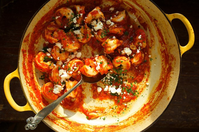 Greek Style Shrimp